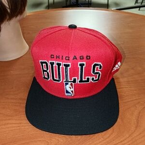Adidas Official NBA Draft Chicago Bulls Embroidered Snapback Hat Cap